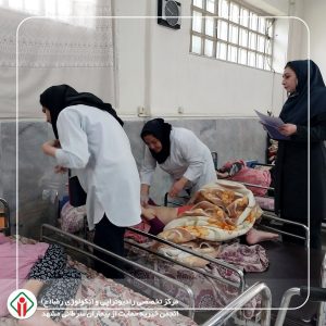 آموزش و غربالگری پرسنل و مددجویان موسسه خیریه رضویه توس (مرکز جامع درمان و توانبخشی بیماران مزمن اعصاب و روان توس)