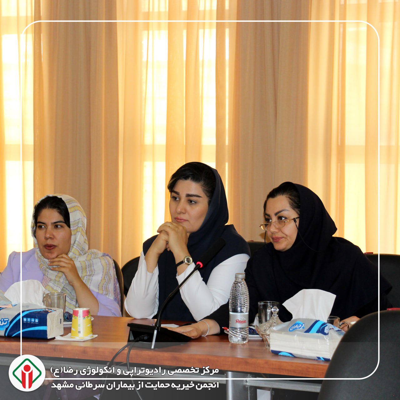 دومین جلسه مشترک آموزشی پرستاران مرکز درمانی رضا(ع) با گروه شیمی درمانی بیمارستان ناظران